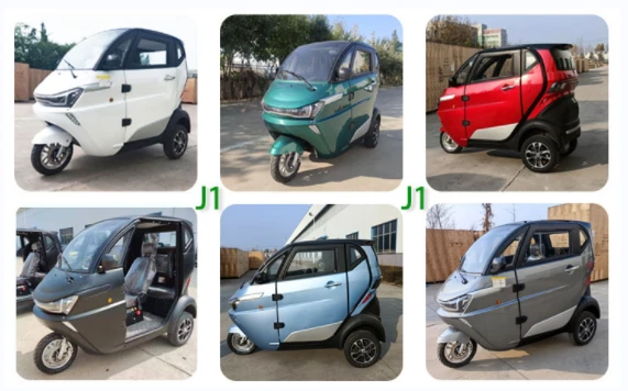 Evropada sotiladigan elektr mini skuter Maishiy foydalanish uchun o'rindiqli elektr trike avtomobili