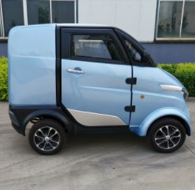 New Style Mini Utility Car Lithium Battery Van Bread And Pizza Delivery Vehicles